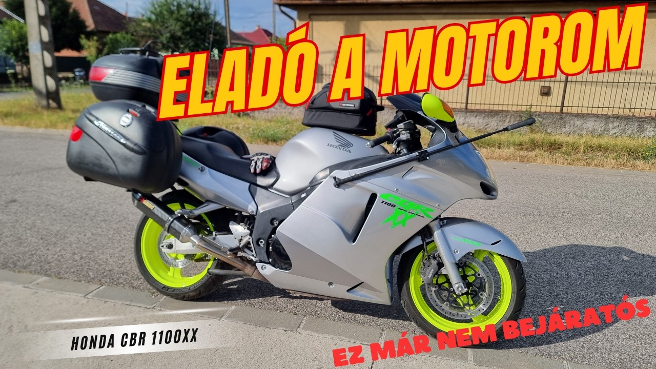 Eladó honda cbr1100xx Ez már nem bejártós