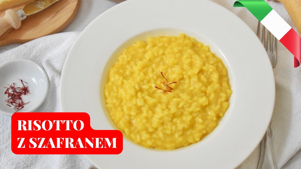 Włoskie RISOTTO z SZAFRANEM - 