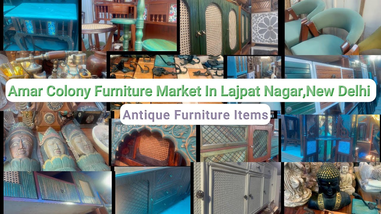 Amar Colony Furniture Market | Cheapest Furniture | Home Decor | Lajpat Nagar #LatestCollection2025