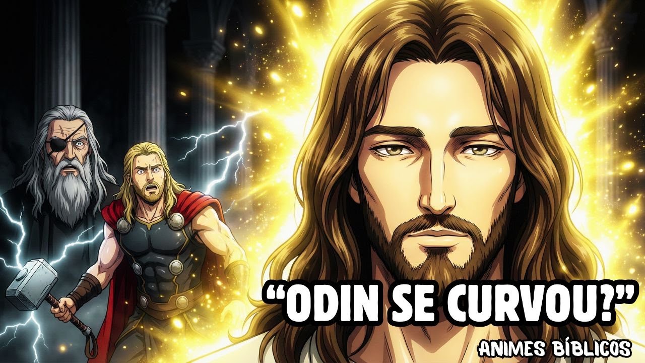 Odin Diante de Jesus — O Dia em que Valhalla Sentiu um Poder Maior