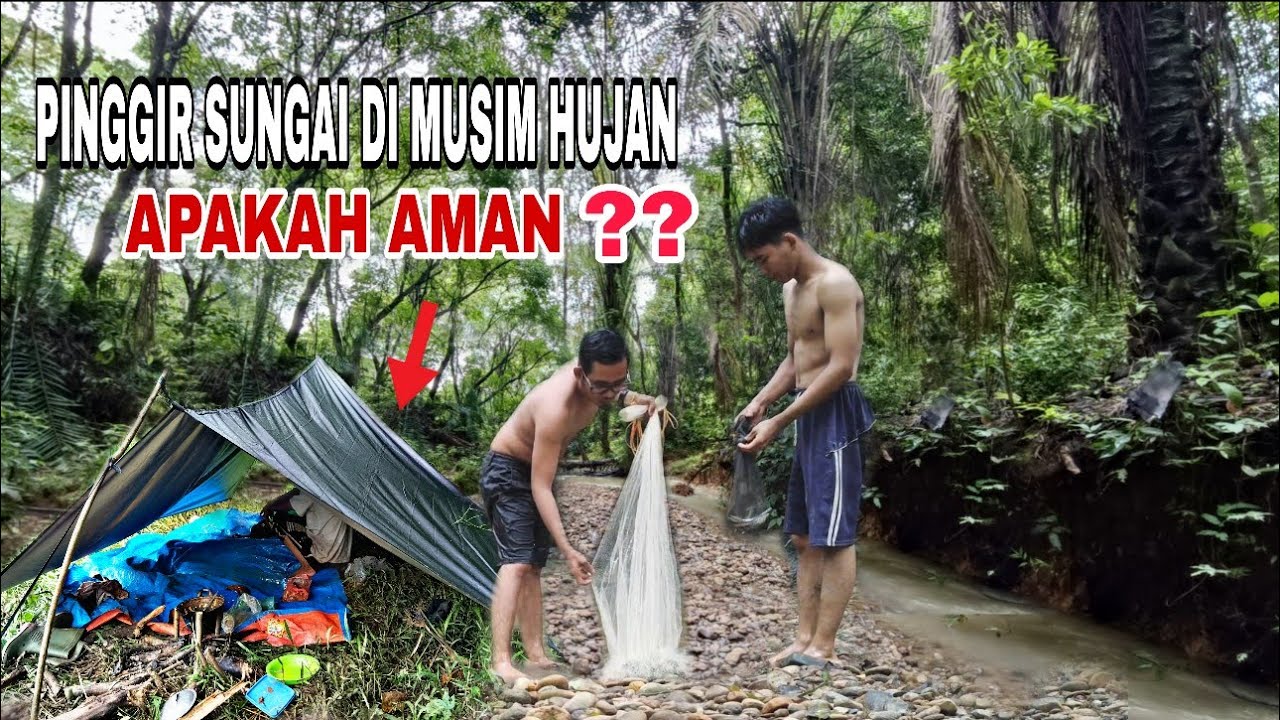 BERMALAM DI HUTAN PINGGIR SUNGAI | MALAMNYA TIDAK SEPERTI YANG DIBAYANGKAN ‼️