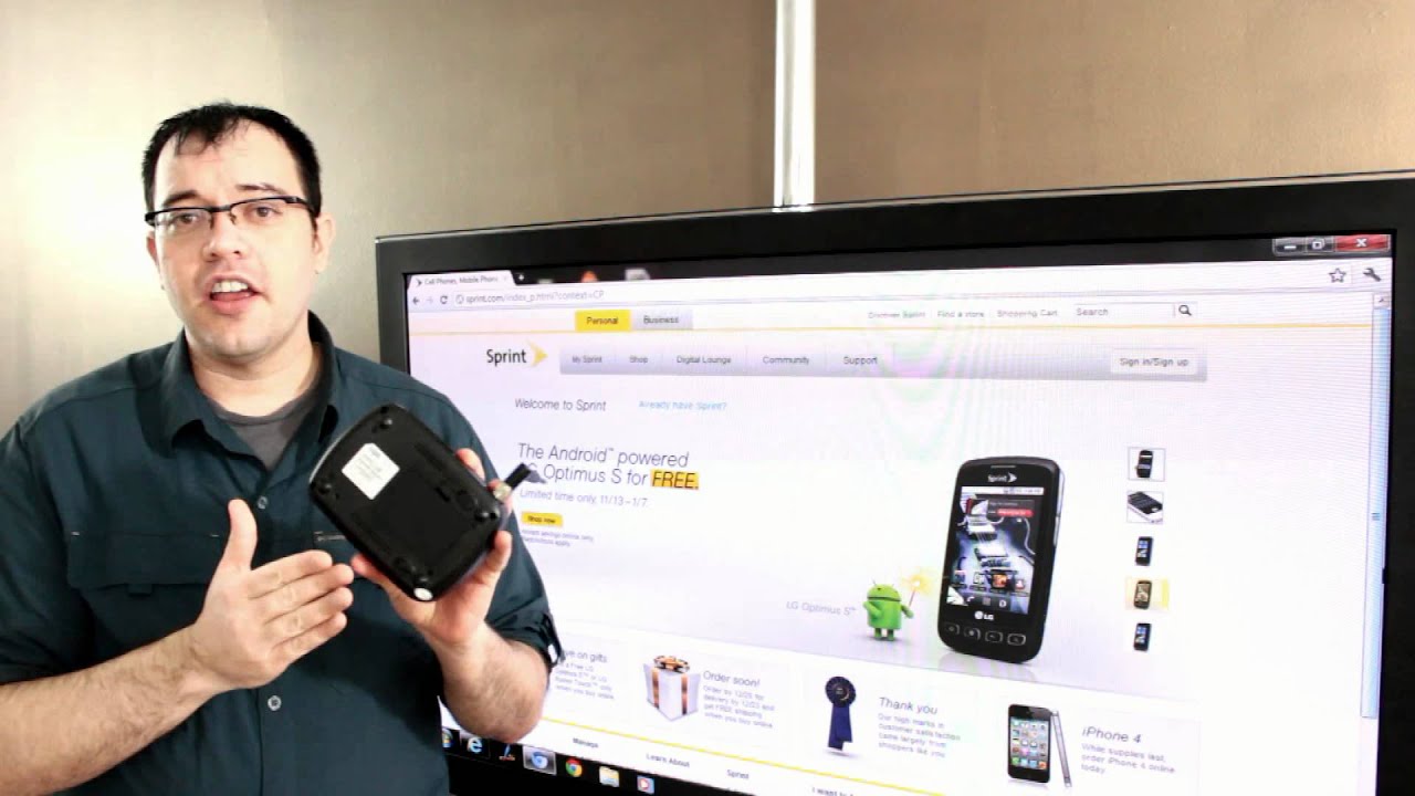 Sprint Phone Connect (Axesstel TX340G) Review