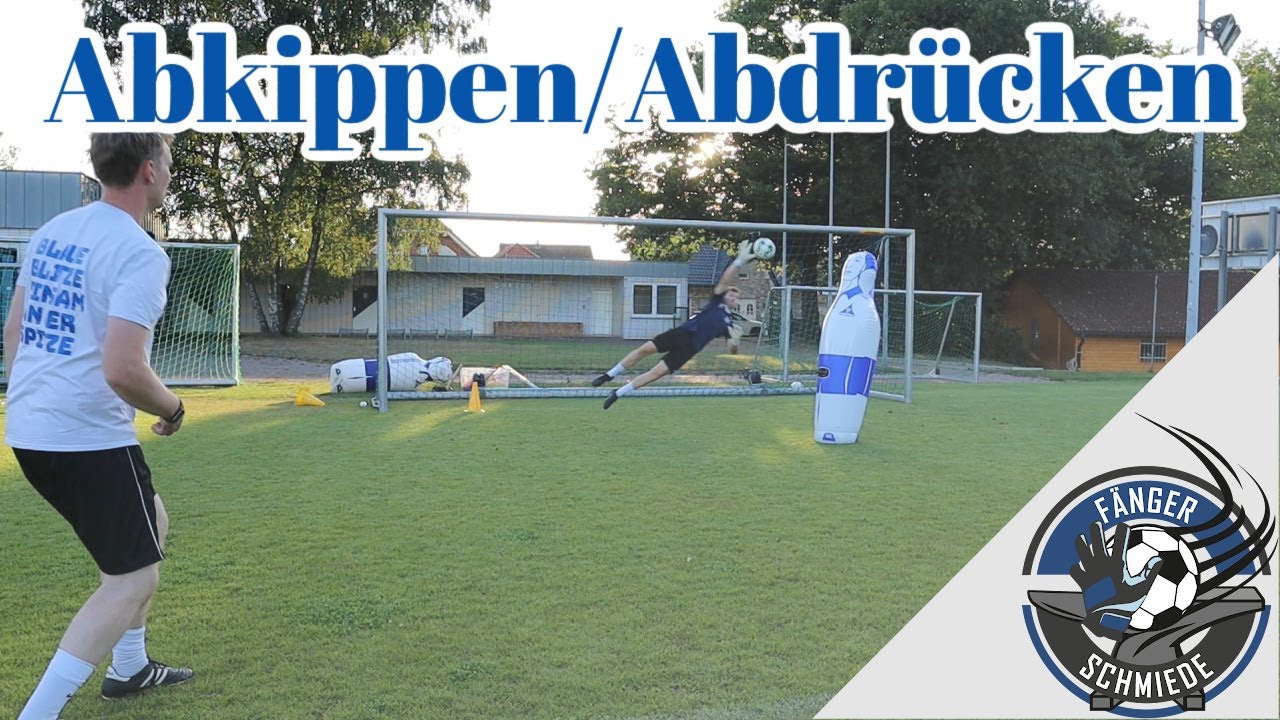 Torwarttraining - Trainingseinheit #68 Abkippen/Abdrücken