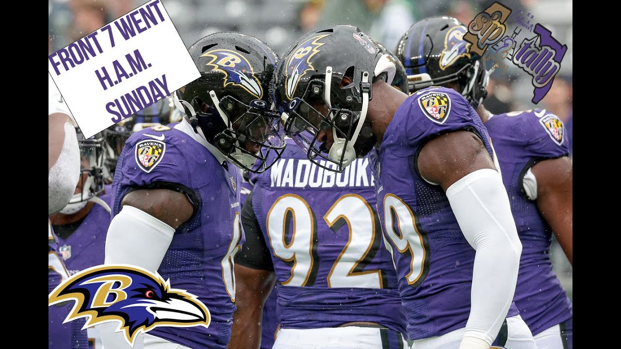 Ravens Front 7 went H.A.M. vs JETS