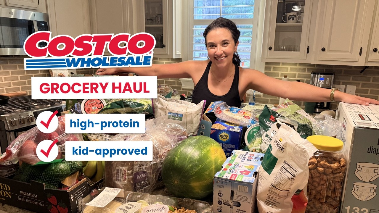 High-Protein Costco Haul for Busy Moms + Monthly Meal Plan Launch (FREE sample)!