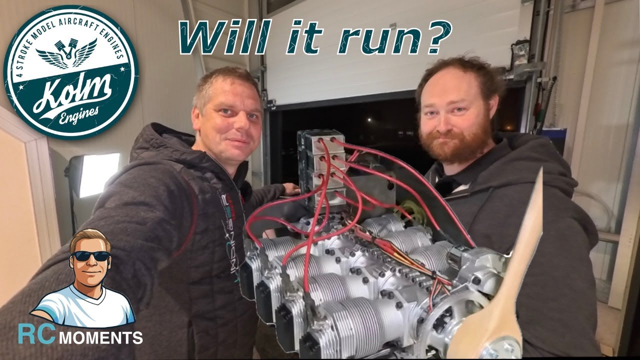 Kolm Engines - 8 Zylinder Boxer 620ccm