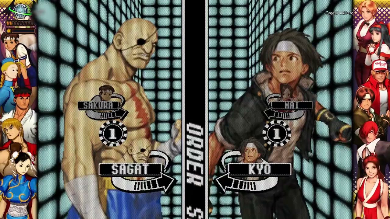 Capcom vs SNK: Pro - GDH Ranked [Kyo/Mai/Rugal/Cammy/King]