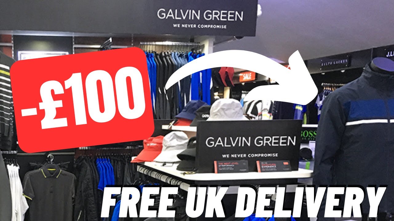 DAILY REAL DEAL - GALVIN GREEN WATERPROOF JACKETS| #golf #galvingreen #golfvlogs