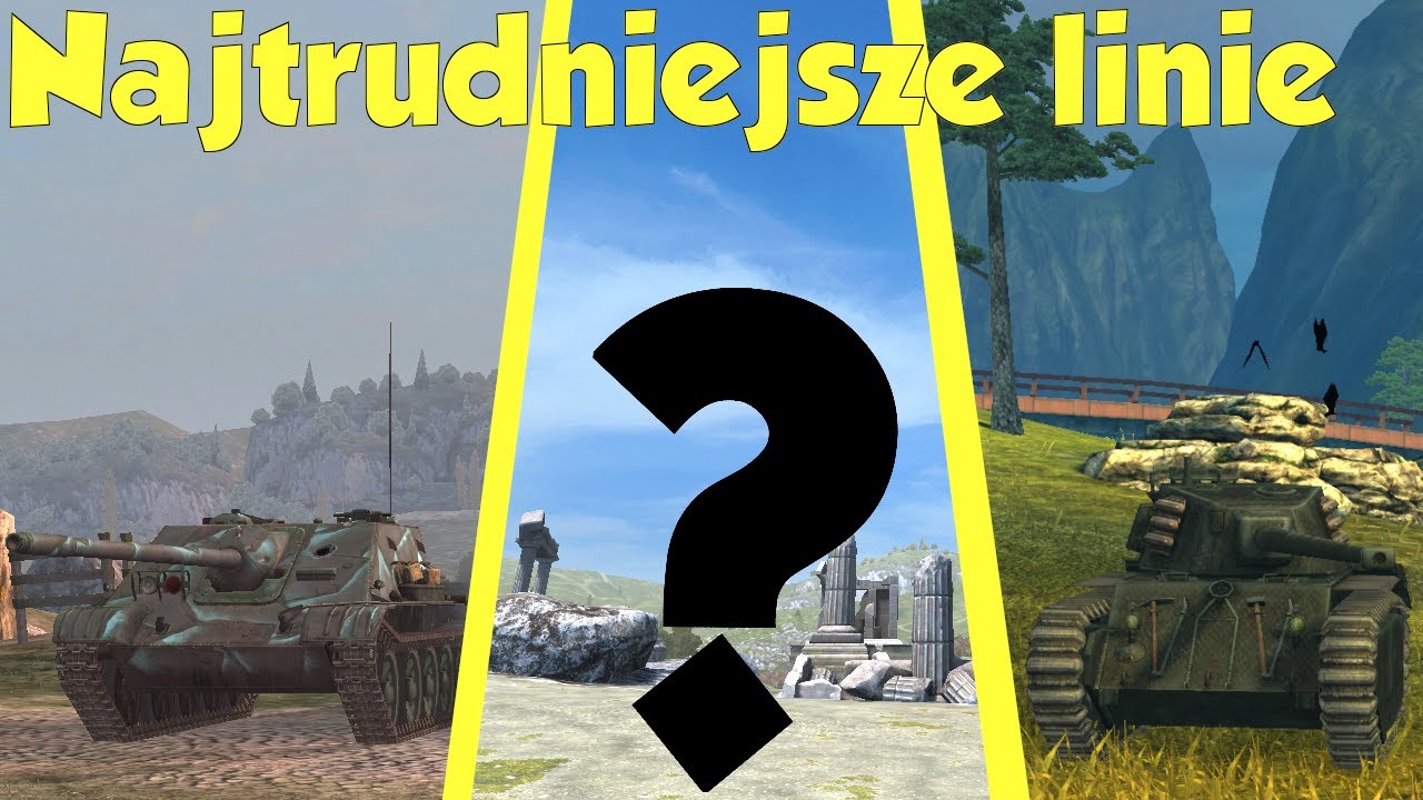 TOP 3 Najtrudniejsze linie w World of Tanks Blitz