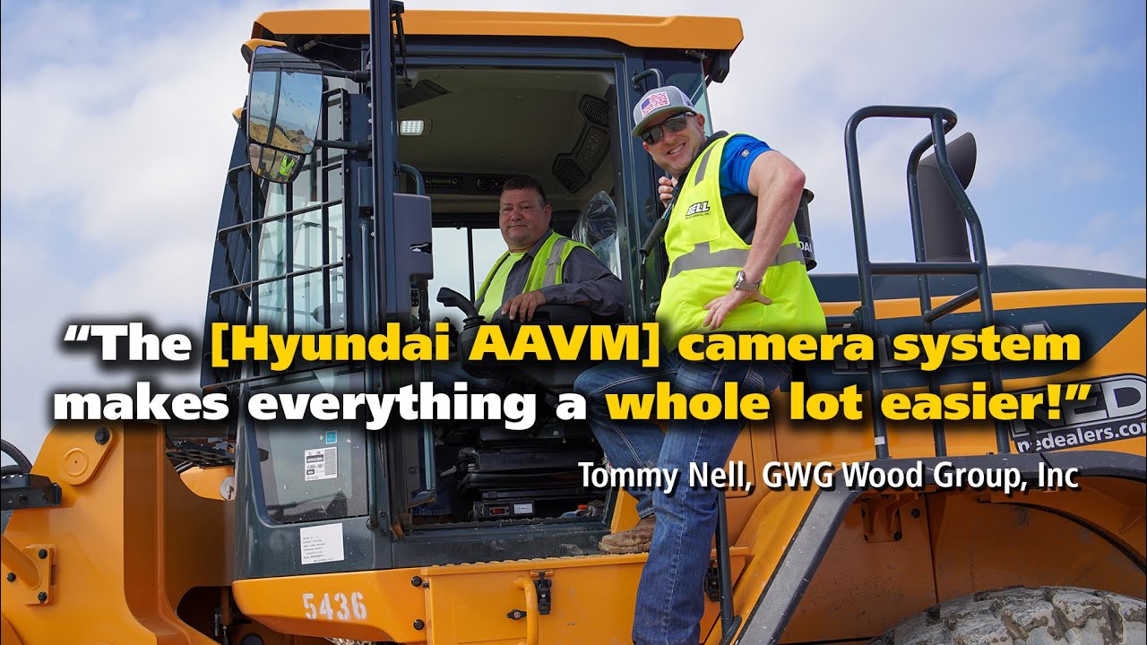 GWG Wood Group Inc Uses Their HL960A Hyundai Loader to Load Out Wood Mulch. NED Talks 83