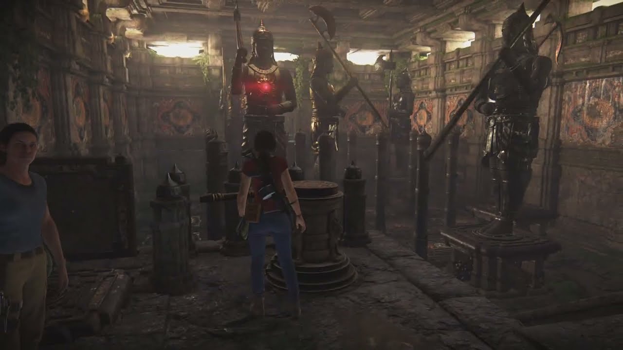 Uncharted: The Lost Legacy ( Passage des Statues, 3eme salle )