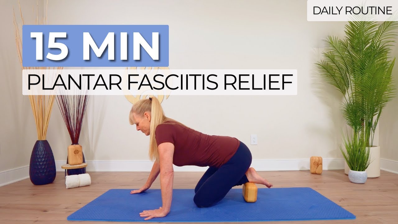 Plantar Fasciitis Relief | 15 Min. Fascia Follow-Along Routine