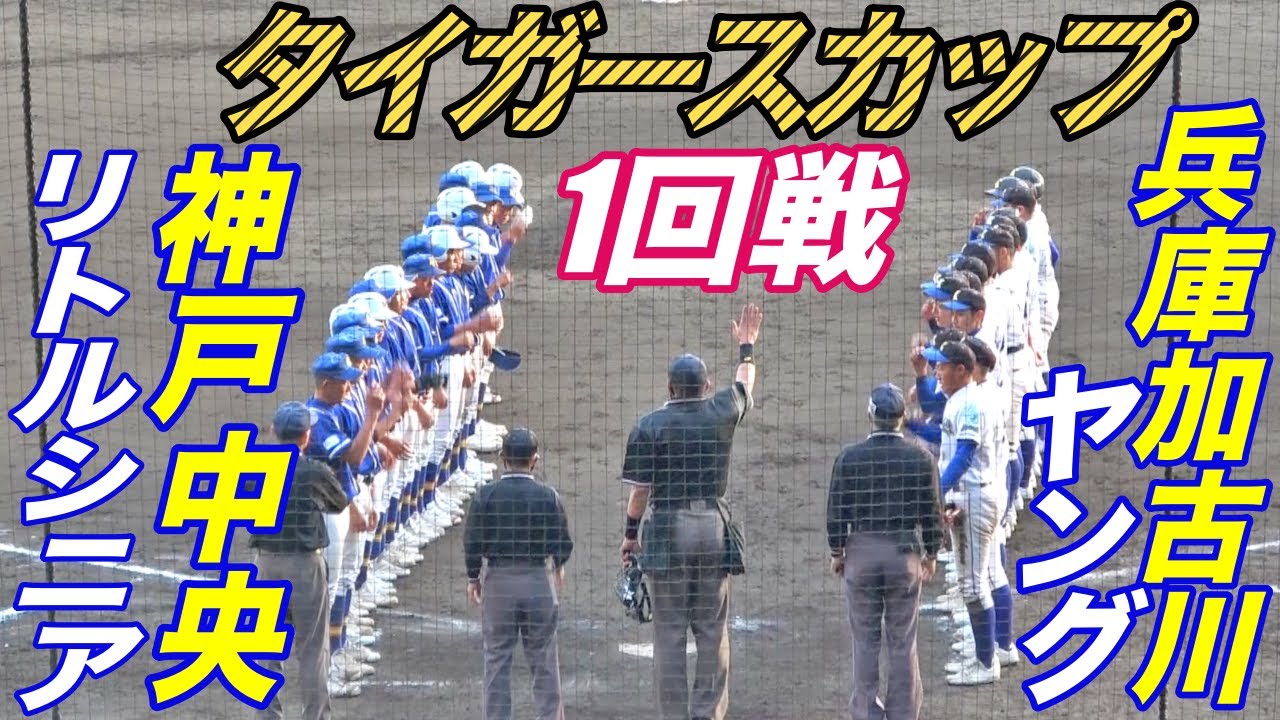 関西最強を決めるタイガースカップ 1回戦！ 神戸中央リトルシニアVS兵庫加古川ヤング