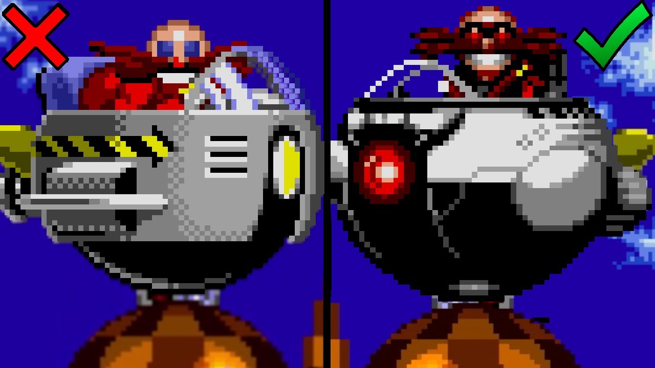 Eggman 1 and Movie Eggman 2 Have Switched Roles