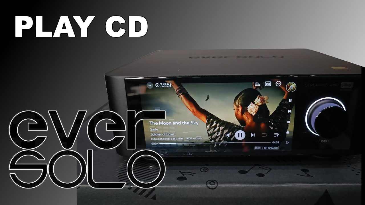 EverSolo Play CD - Wzmacniacz sieciowy z CD - Streaming AMP