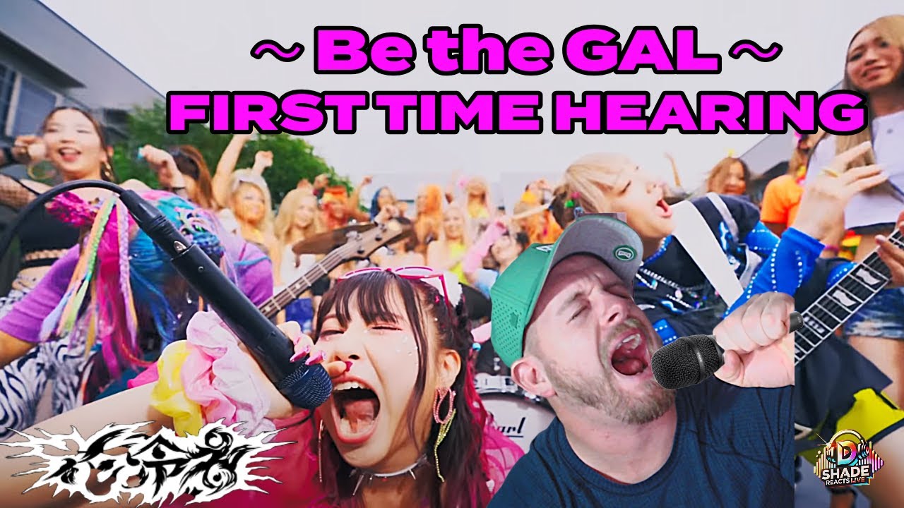 First Time Hearing HANABIE - 〜Be the GAL〜 - Official Music Video & Live Version!