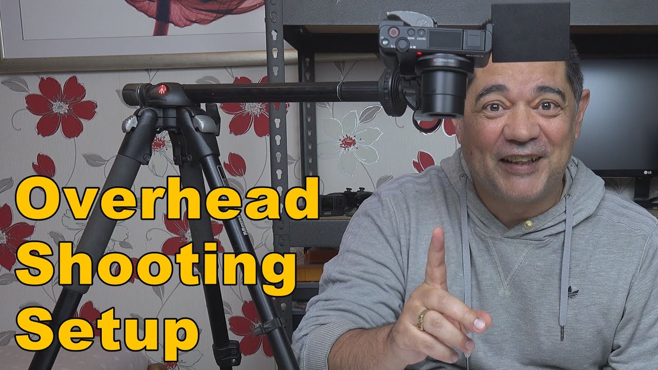 How I Shoot My YouTube Overhead Camera Shots & A Sony ZV-1 In Product Showcase Mode - Equipment Used