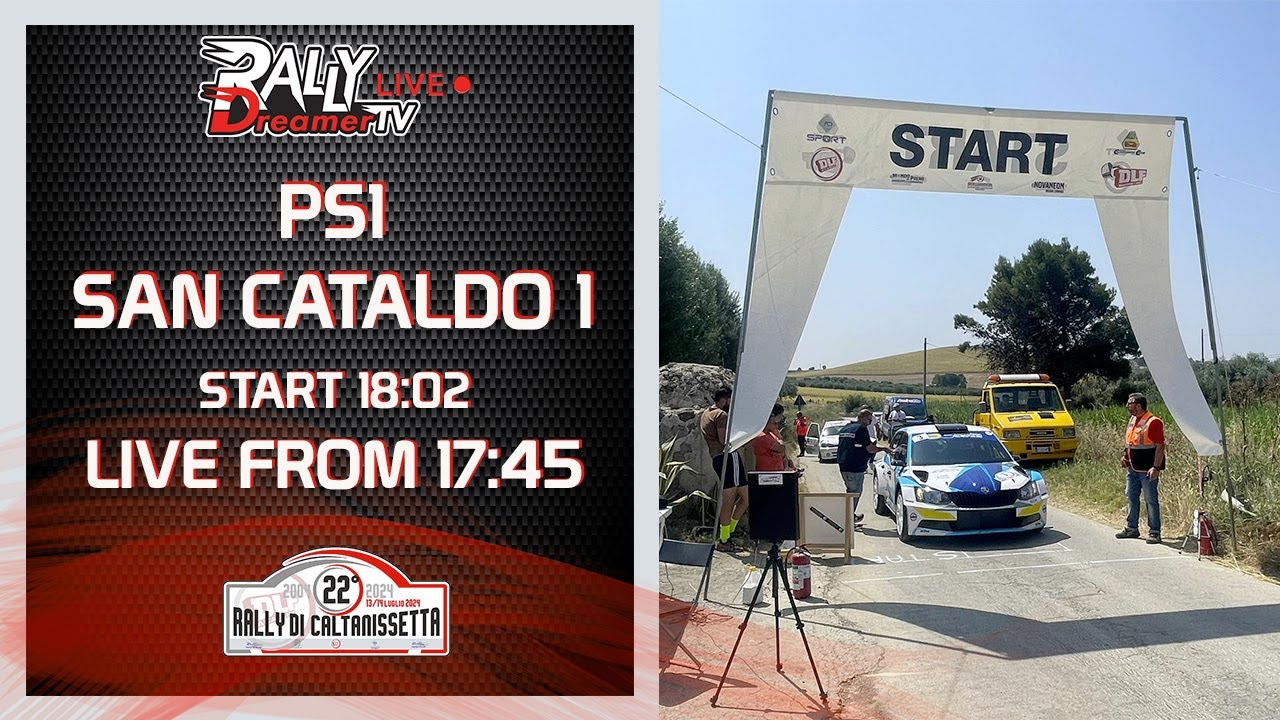 LIVE 22° Rally di Caltanissetta - PS1 SAN CATALDO (Coppa Rally di Zona 9)