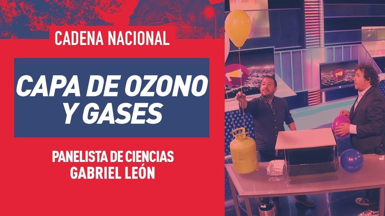 Experimentos de gases con Gabriel León e Iván Guerrero
