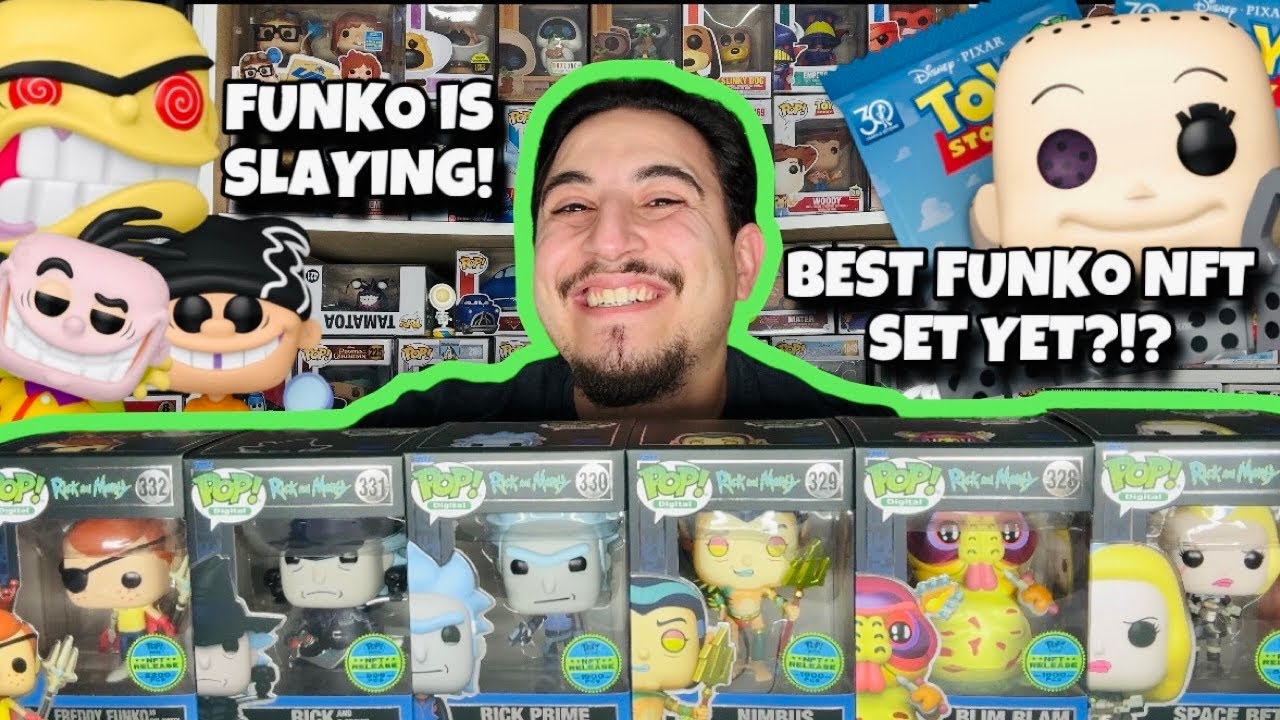 Unboxing Rick & Morty Funko NFT Series 1 Physical Pops | Toy Story NFT Set?!