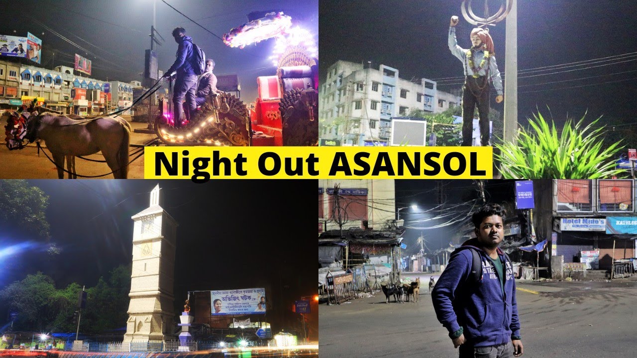 Night Out Asansol Victoria Ride Mid Night Roaming around City Bunrpur BNR Police Line