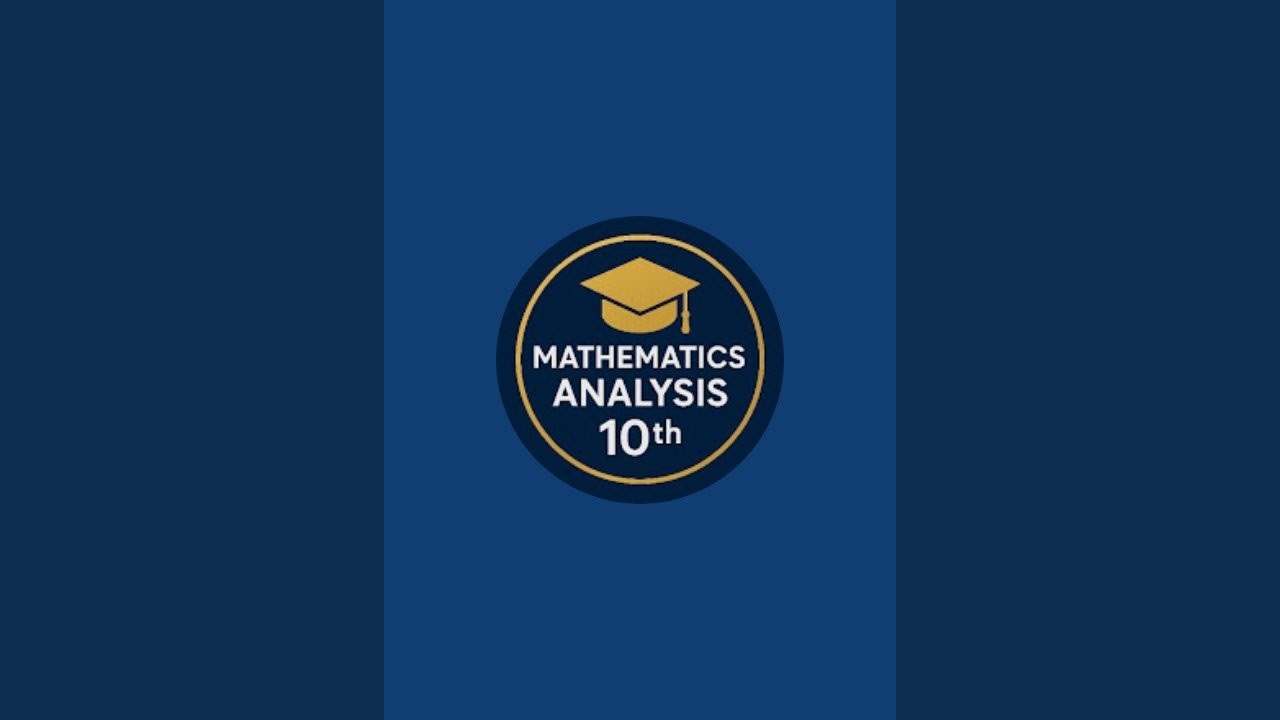mathematics analysis 10  is live!