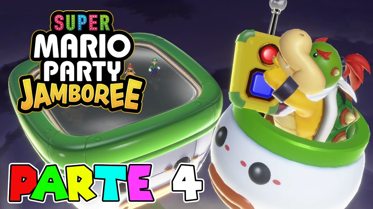 ¡BOWSY ACTIVA EL BOTÓN ROJO! | PARTE #4 | SUPER MARIO PARTY JAMBOREE