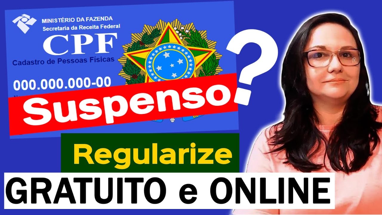 CPF SUSPENSO? Como Regularizar na RECEITA FEDERAL?