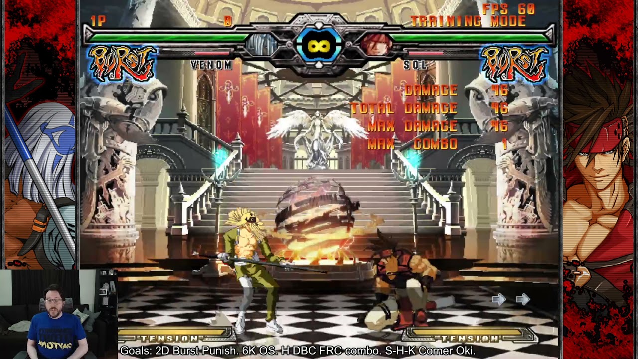 Advice on practicing FRCs in Guilty Gear