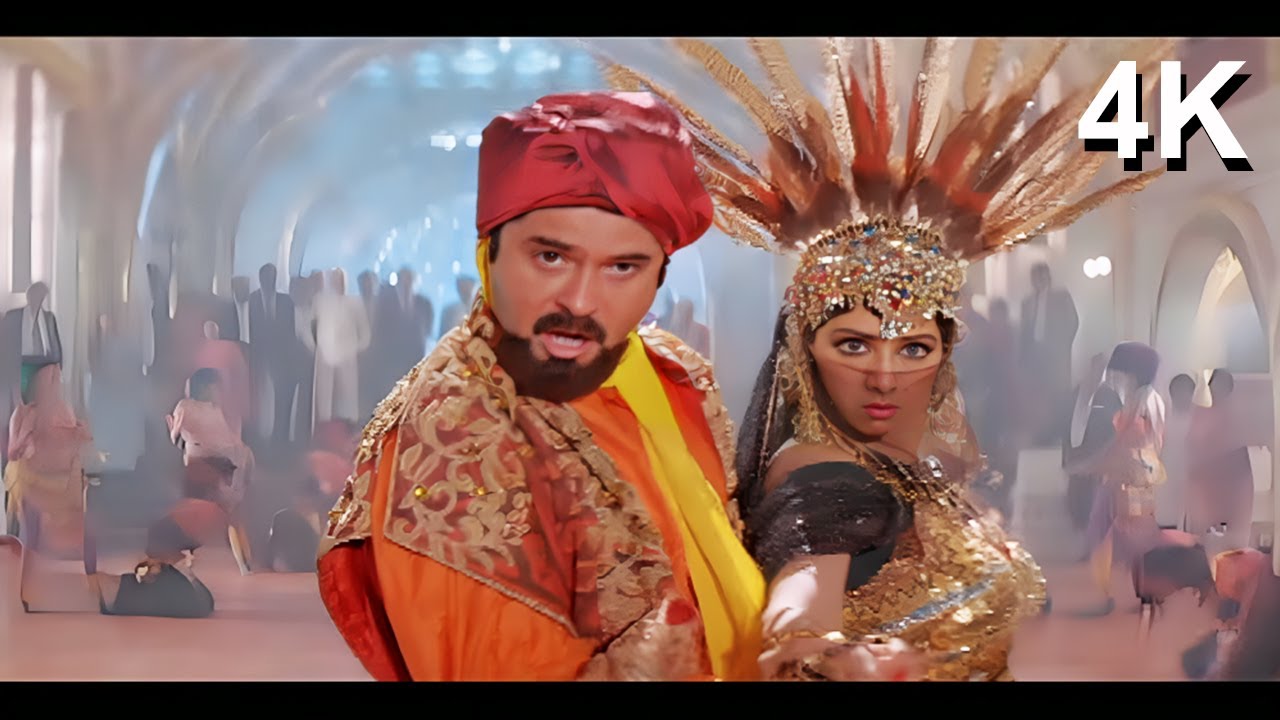 Parda Utha | Roop Ki Rani Choron Ka Raja 4K Video Song | 90s Anil Kapoor & Sridevi Superhit Song