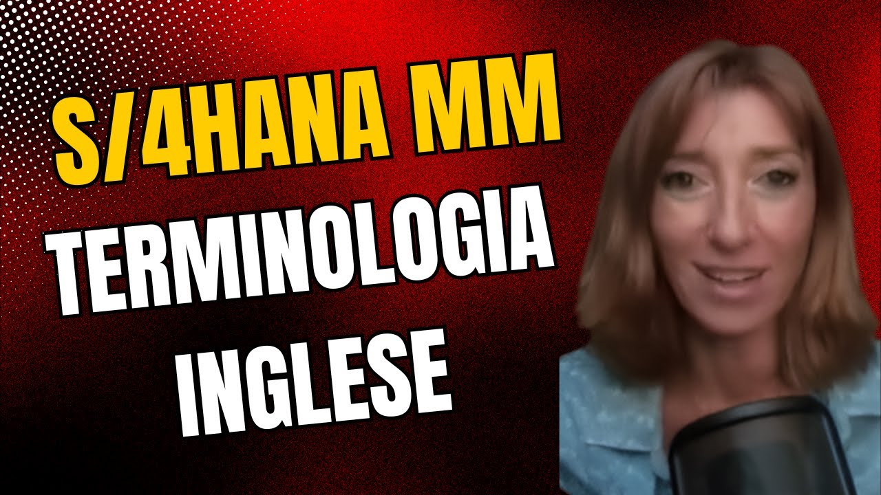 Lavorare con SAP S/4HANA MM in Inglese