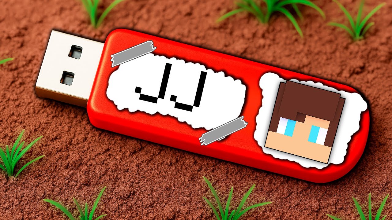 Mikey Found JJ&lsquo;s Secret USB in Minecraft! Maizen