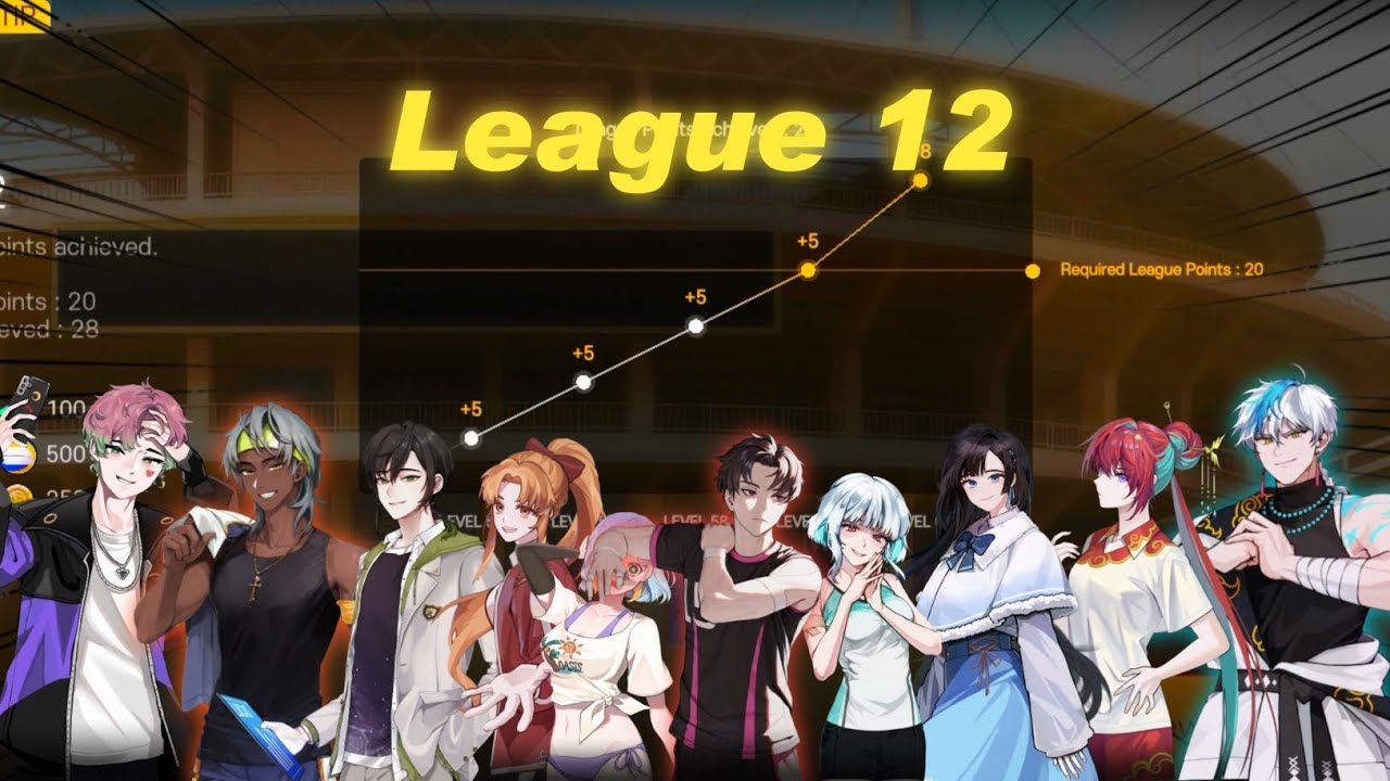 Trying to finish League 12 with a perfect score (using top-tier characters)