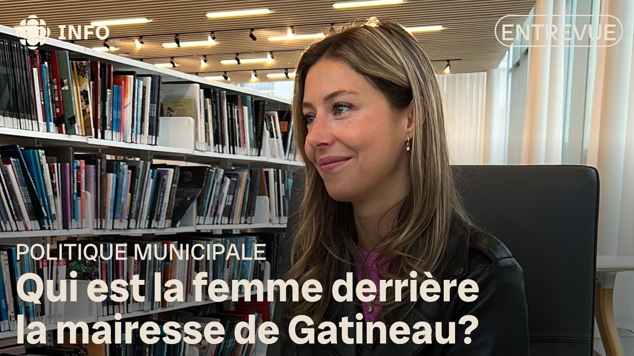 La femme derri&egrave;re la mairesse de Gatineau