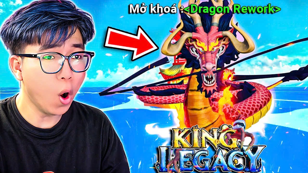 BI HUỲNH QUÁ BẤT NGỜ VỚI TRÁI DRAGON MỚI QUÁ BÁ ĐẠO TRONG KING LEGACY