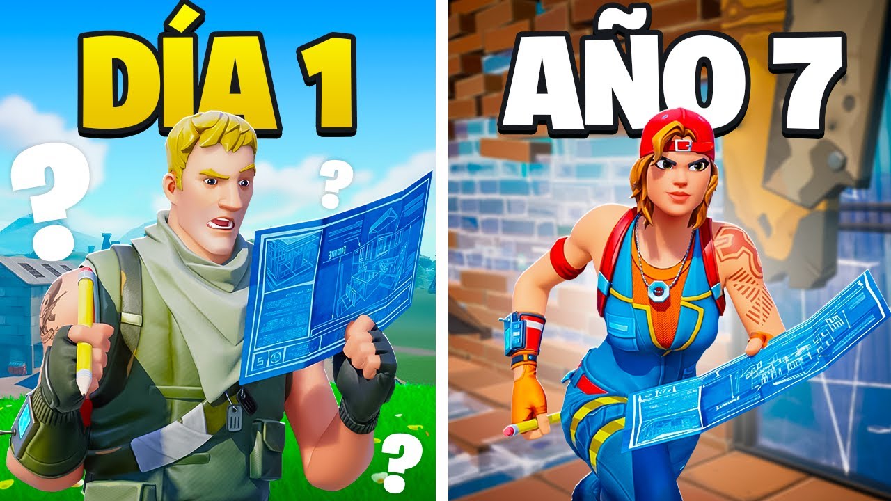 Mi Evolución en 7 Años Jugando Fornite Competitivo (De Noob a Pro)