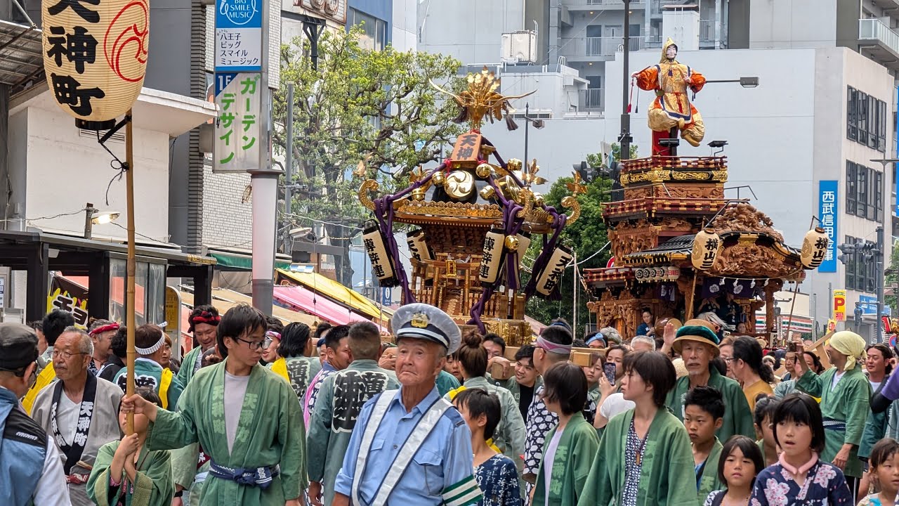 【高画質FHDライブカメラ】令和6年八王子まつり　Hachioji Festival 2024【live camera】2024/08/04