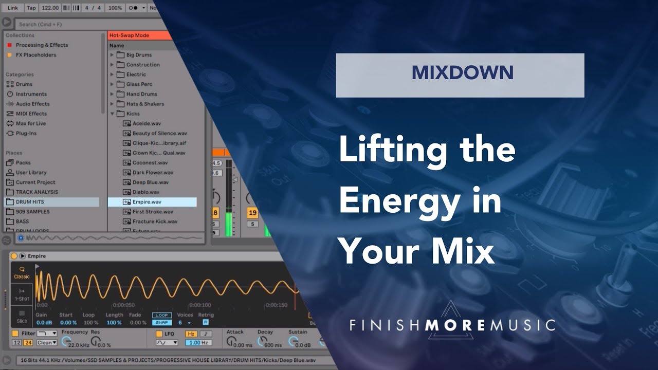 Ableton Mixdown Tutorial - Lifting the Energy in Your Mix