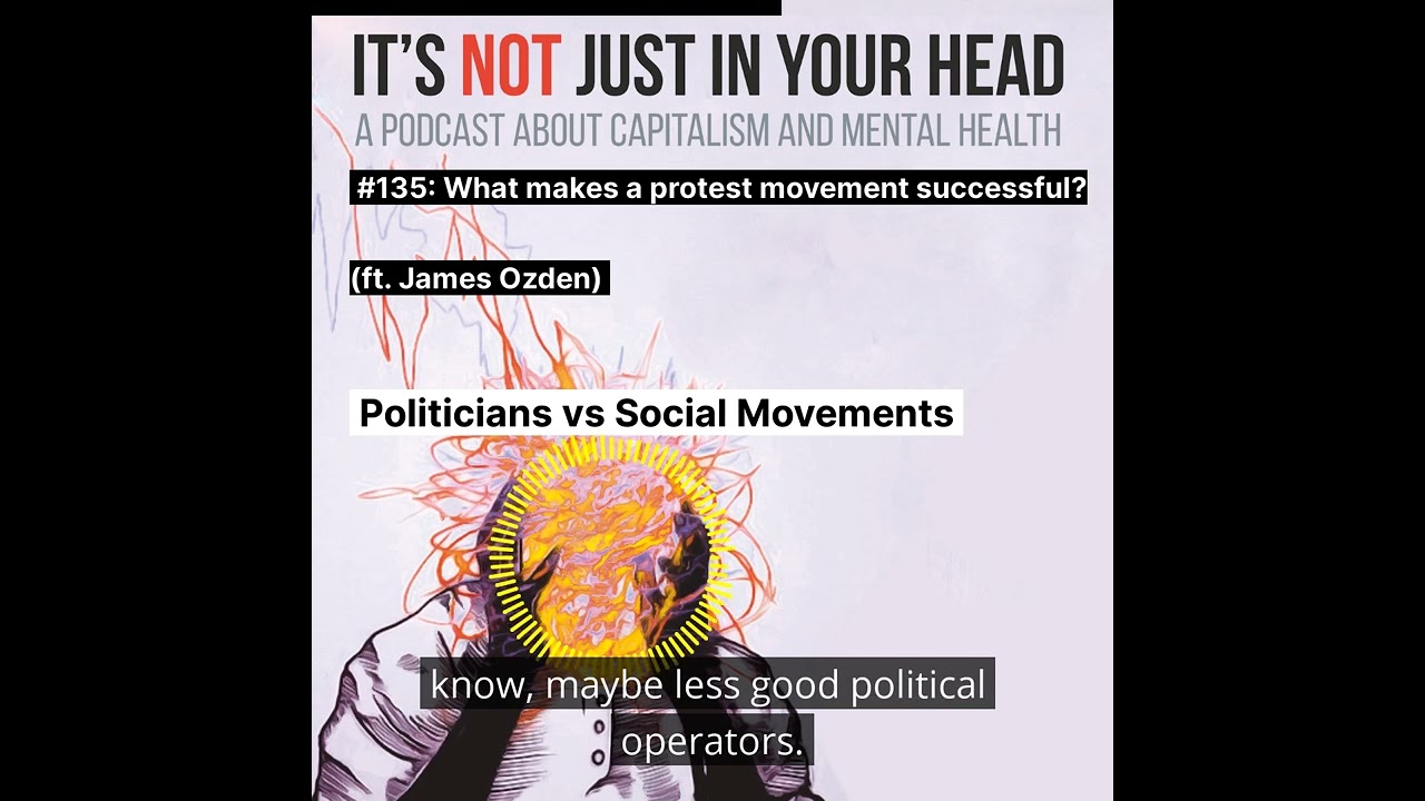 Why protestors never get the credit...