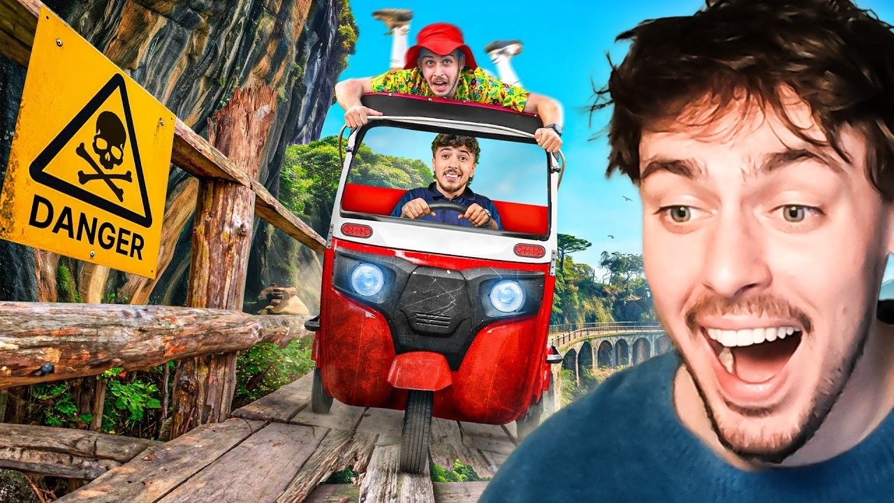 Racing Across an Entire Country in a Tuk Tuk - Part. 1 (Reaction)
