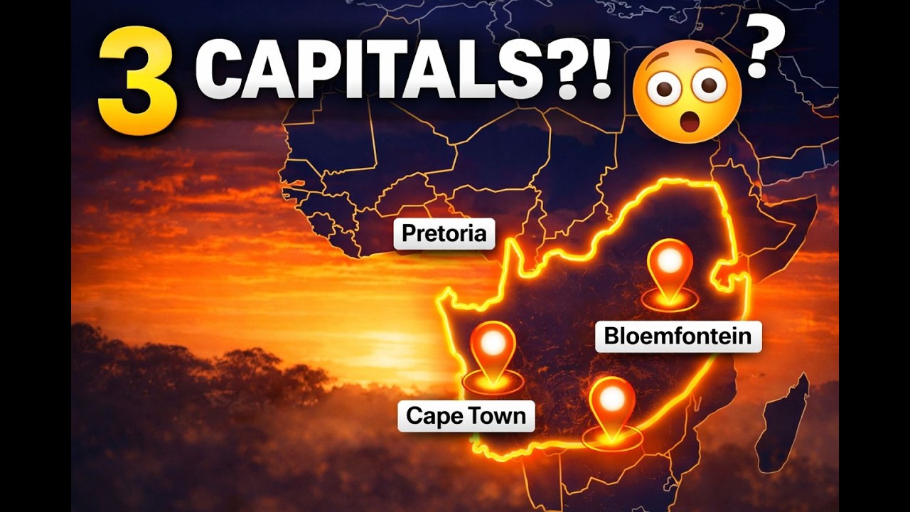 Why South Africa Has 3 Capitals (Explained)
