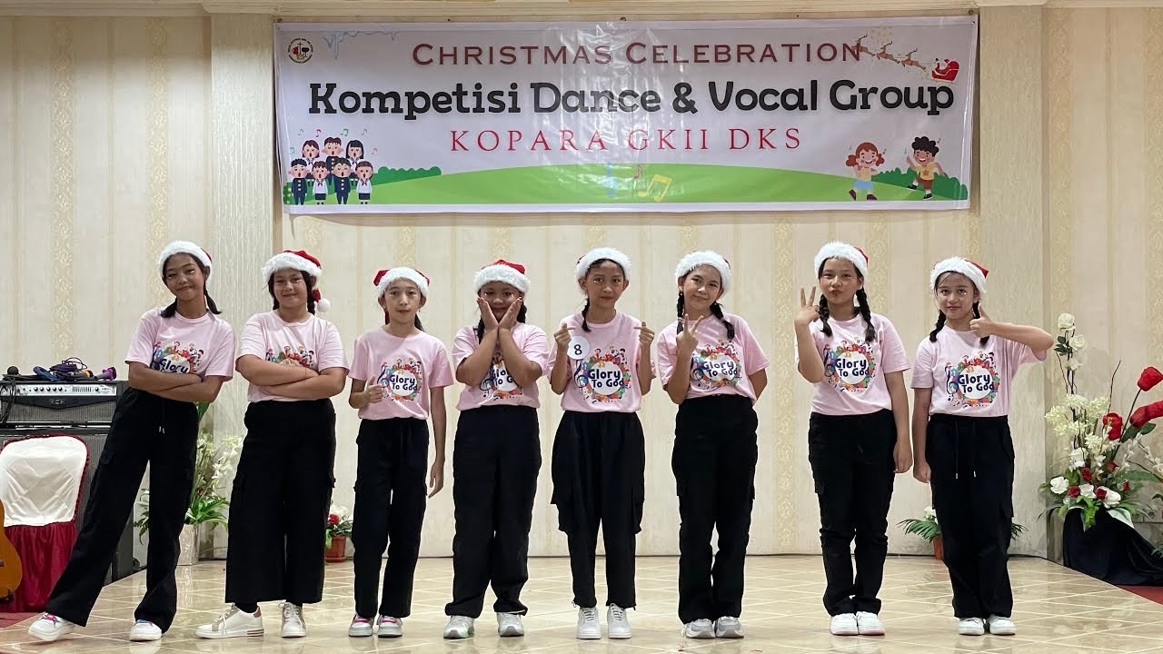 LOMBA DANCE SEKOLAH MINGGU || TEMINDUNG A || CHRISTMAS CELEBRATION 2024