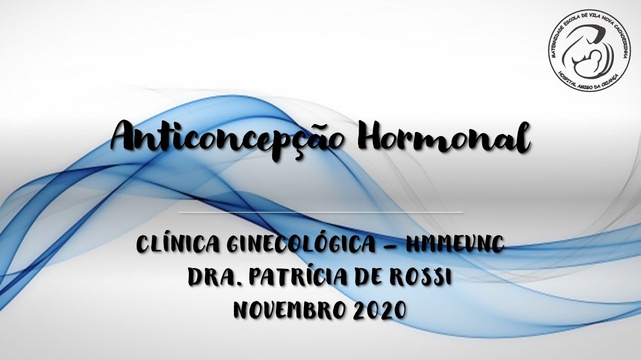 Anticoncepção Hormonal