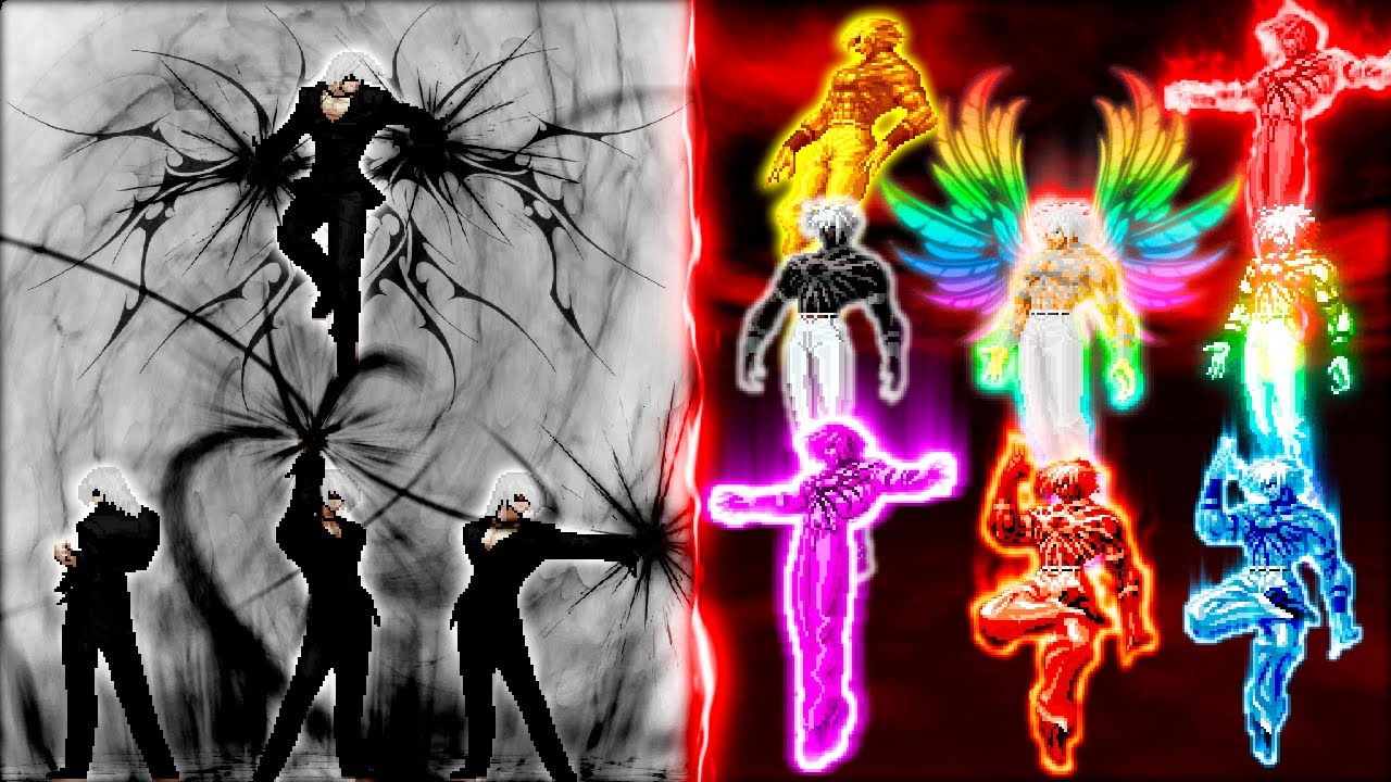 KOF MUGEN Yagwick vs Ultra Orochi Team