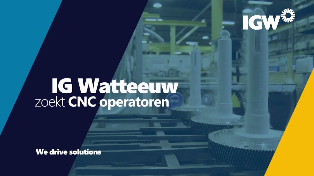 CNC operatoren @ IGW oostkamp