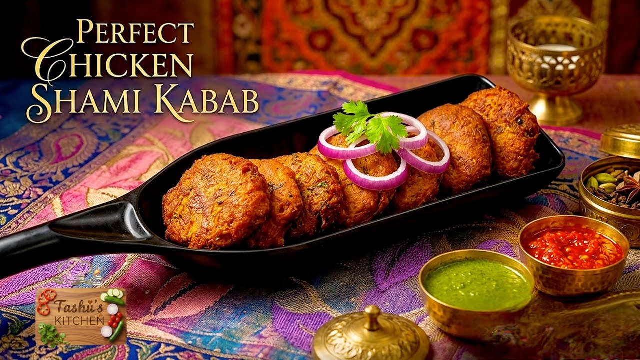 Ultimate Chicken Shami Kabab 😍 | Juicy, Soft & Perfectly Spiced | Eid / Iftar Special