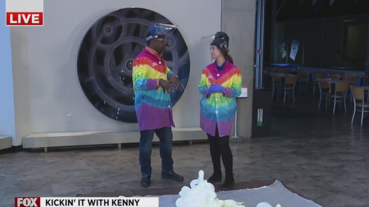 What kind of winter science experiments does Kenny have up his sleeve?