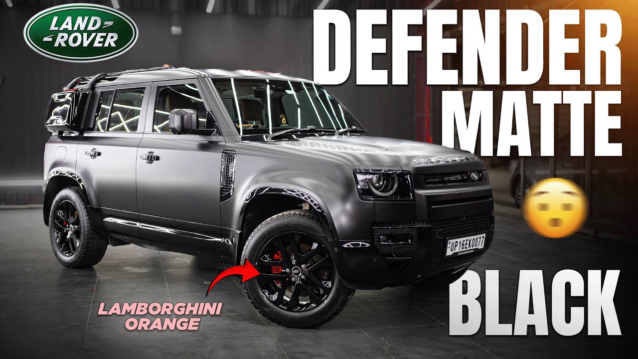 This Defender looks DOPE in Matte PPF | ETU Studio @Explore The Unseen 2.0