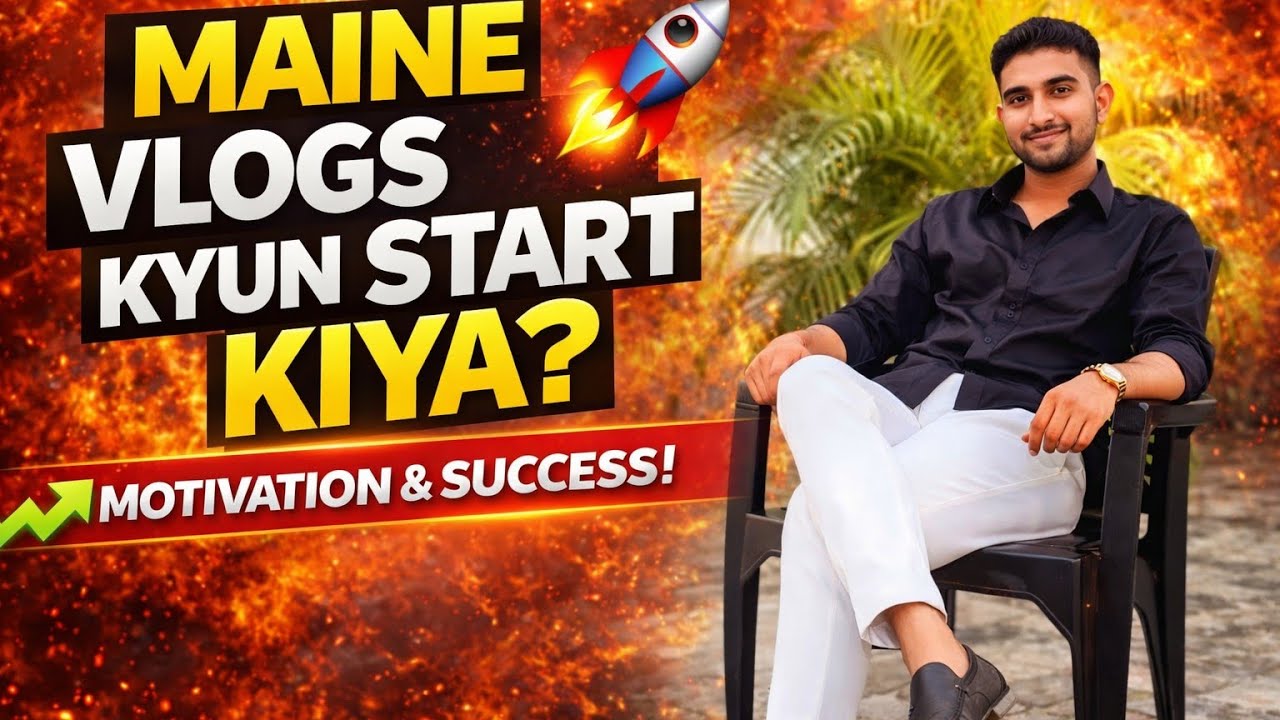 Maine Vlogging Kyo Start Ki 🤔 | Real Story | My Journey Begins 