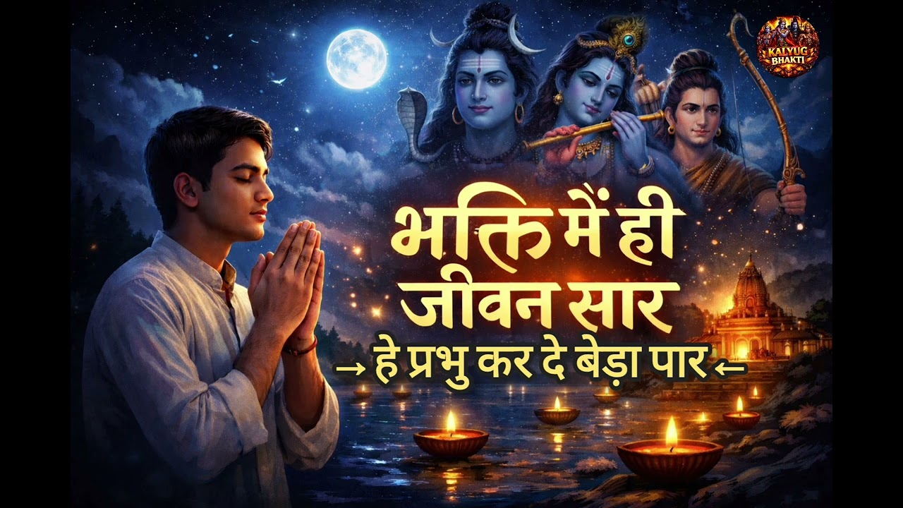 भक्ति में ही जीवन सार | Bhakti Bhajan | Heart Touching Devotional Song | Kalyug Bhakti